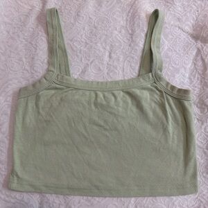 Forever 21 Light Green Camisole Top